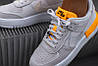 Кросівки Nike Air Force 1 Shadow Vast Grey Laser Orange, фото 7