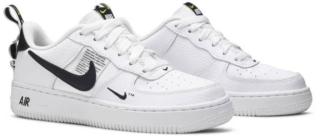 Nike air force 1 low utility white and black best sale
