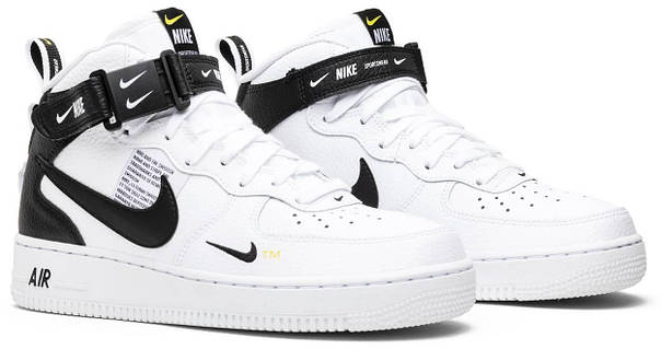 Nike Air Force 1 Mid Utility White Black ID 1580092995 2600 Prom.ua