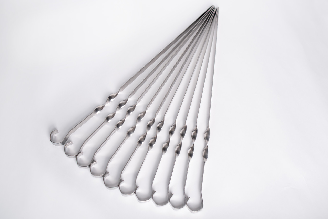 Шампур 1шт прямой 450*10*1,5 S-1L, фото 1