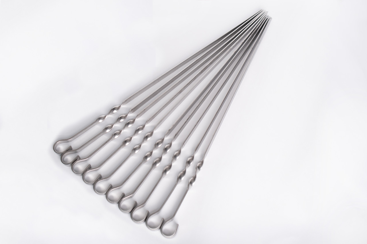 Шампур 1 шт. прямий 550*10*3,0 S-11P, фото 1