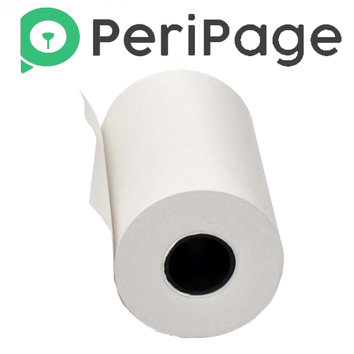 Папір для термопринтерів і POS терміналів PeriPage PAPER POS MACHINE, рулон 58 х 35 мм, білий