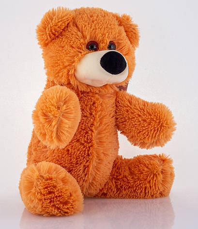 М'яка іграшка ведмедик Бублик 55 см медовий, фото 2