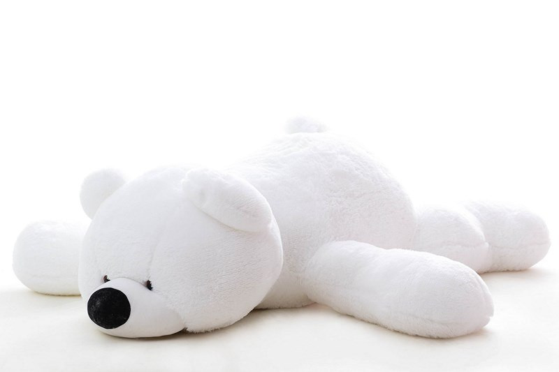 Велика м'яка іграшка ведмідь Умка 180 см білий