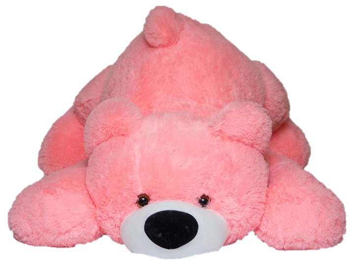 Плюшевий Ведмедик Умка 100 см рожевий