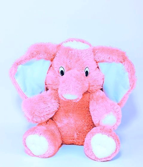 М'яка іграшка Аліна Слон 80 см рожевий