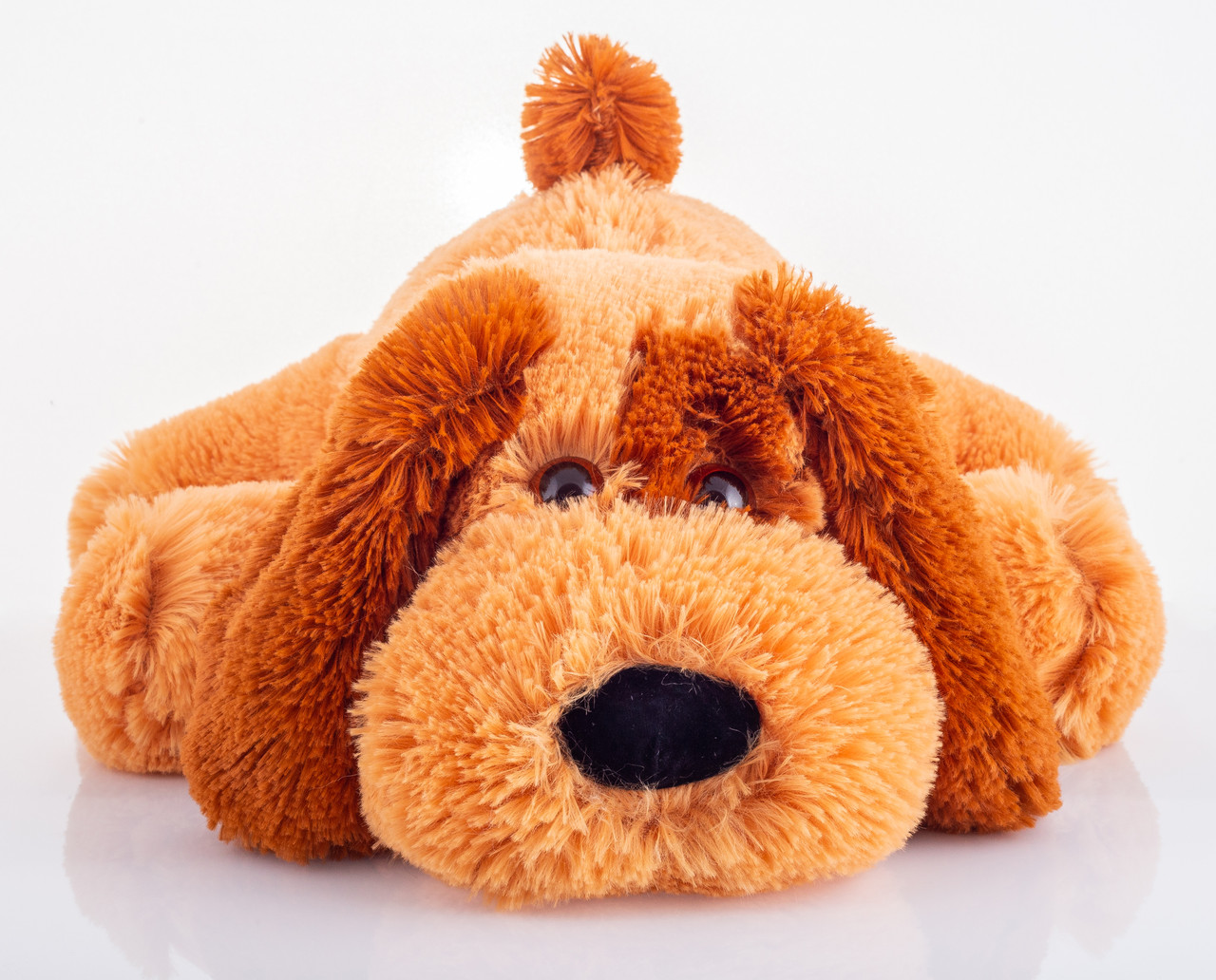 Плюшева Собачка Кулька 55 см медовий