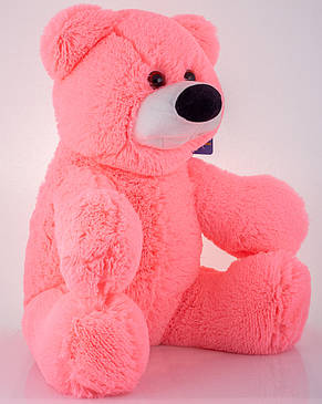 М'яка іграшка ведмедик Аліна Бублик 70 см рожевий, фото 2