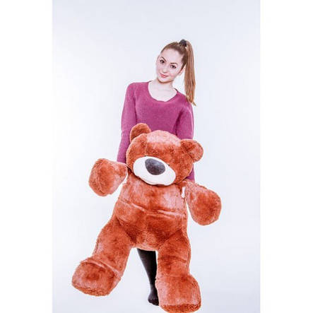 М'яка іграшка Ведмідь Аліна Бублик 110 см коричневий, фото 2
