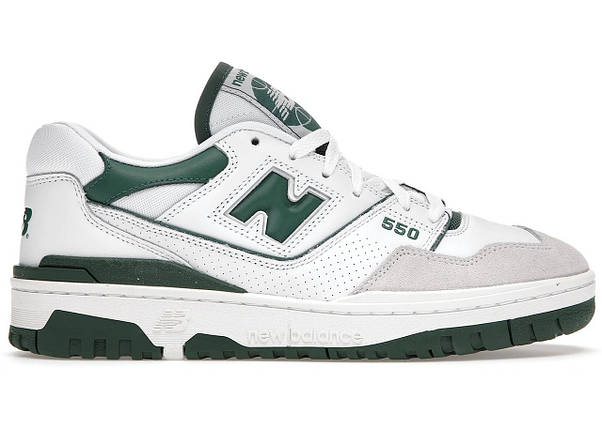 Кросівки New Balance 550 White Green, фото 2