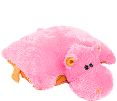 Подушка Аліна Бегемот 55 см рожевий