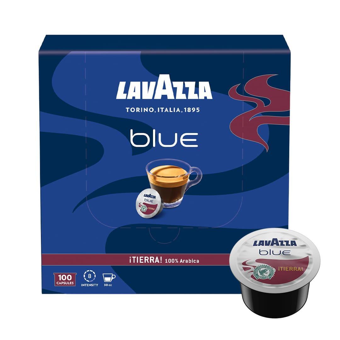 Кава в капсулах Lavazza Blue Espresso Tierra 100 шт Італія 100% Арабіка Лавацца Блю Тіера гуртом