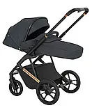 Коляска дитяча універсальна коляска 3в1 CARRELLO Sigma CRL-6510 Midnight Grey Темно-сірий, фото 4