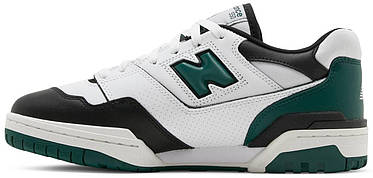 Кросівки New Balance 550 White Green Black, фото 2