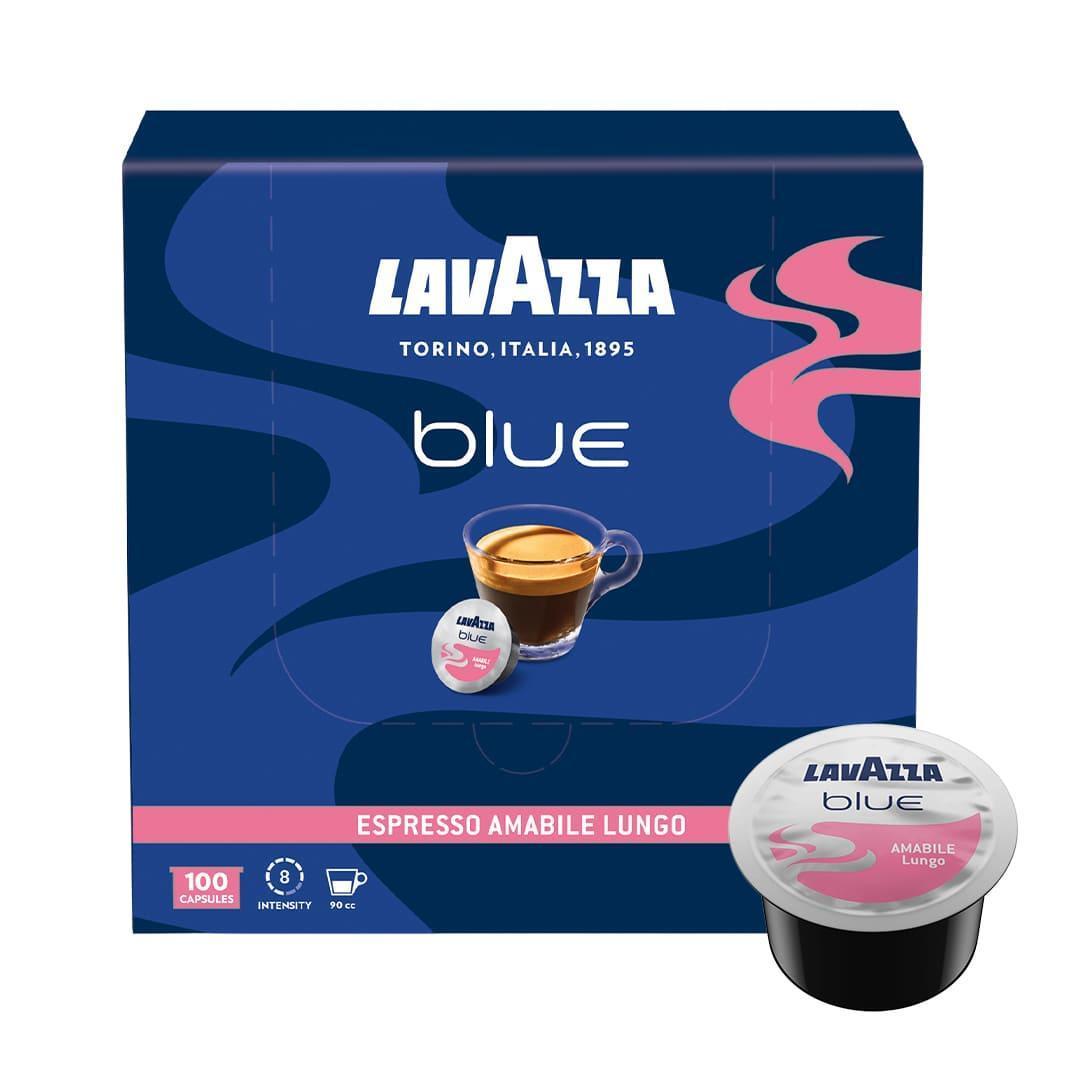 Уценка! Кава в капсулах Lavazza Blue Espresso Amabile Lungo 100 шт Лавацца Блю