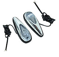 12 Вольт. 2 ШТ. БІЛІ. Світлодіодні габаритні вогні на бампер, капот, дах, крила, передні