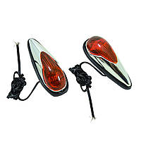 12 Вольт. 2 ШТ. Червоні. Світлодіодні габаритні вогні, led