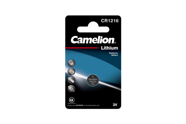 Дискова батарейка CAMELION Cell Lithium 3V CR1216