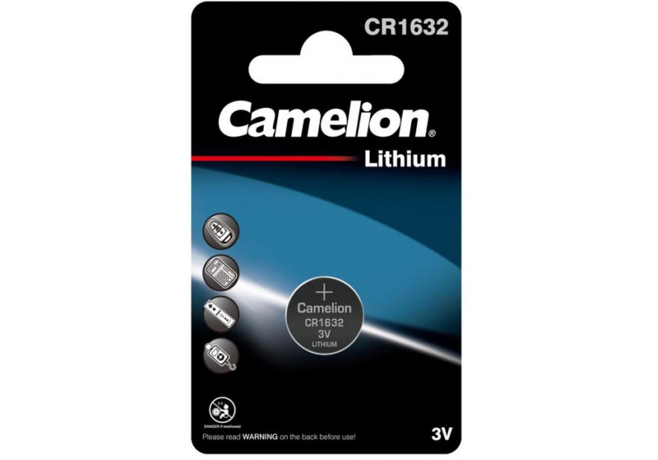 Дискова батарейка CAMELION Cell Lithium 3V CR1632