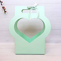 Флористичний кошик   Серденько (М'ята)