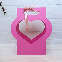 Флористичний кошик   Серденько (Малина))