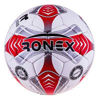 Мяч футбольный Grippy Ronex EGEO, красный