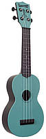 Укулеле Kala Waterman Gitd Blue Soprano Ukulele