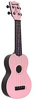 Укулеле Kala Waterman Soft Pink Matte Soprano Ukulele