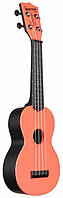 Укулеле Kala Waterman Tomato Red Matte Soprano Ukulele