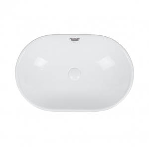 Раковина Qtap Leo 590x400x170 White з донним клапаном QT11114028W