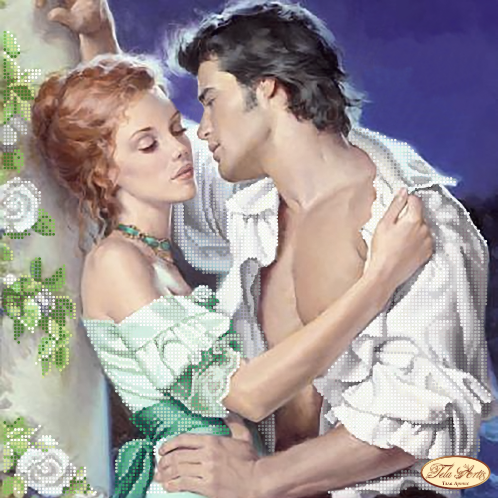 Схема для вишивання бісером ТА-238 ПІД МІСЯЦЕМ, фото 1