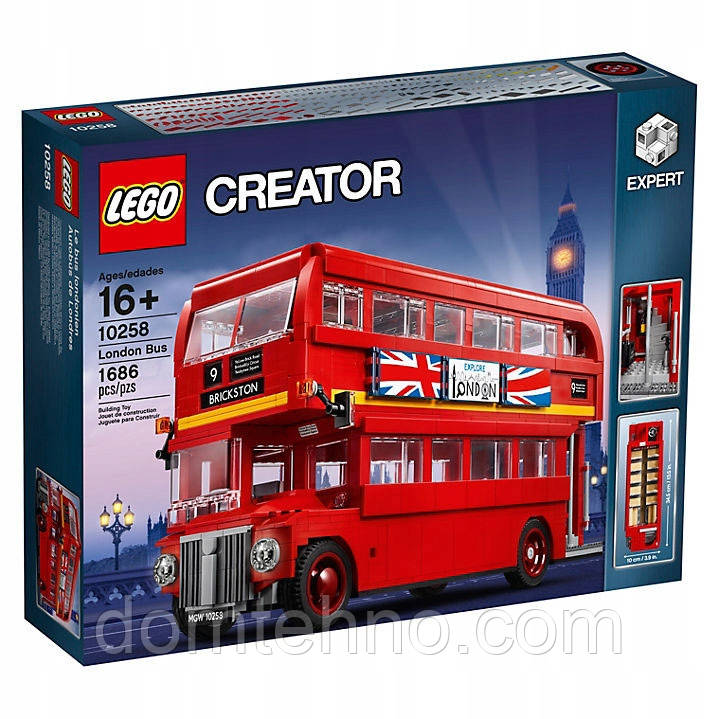 Конструктор LEGO 10258 Creator Expert Лондонський автобус