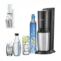 Сифон для газування води Sodastream Crystal (2 кольори: White, Black)