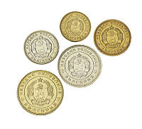 Болгарія набір із 5 монет 1951-1954 UNC 1, 3, 5, 10, 20 стотинок