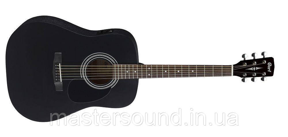 Електро-акустична гітара Cort AD810E (Black Satin)