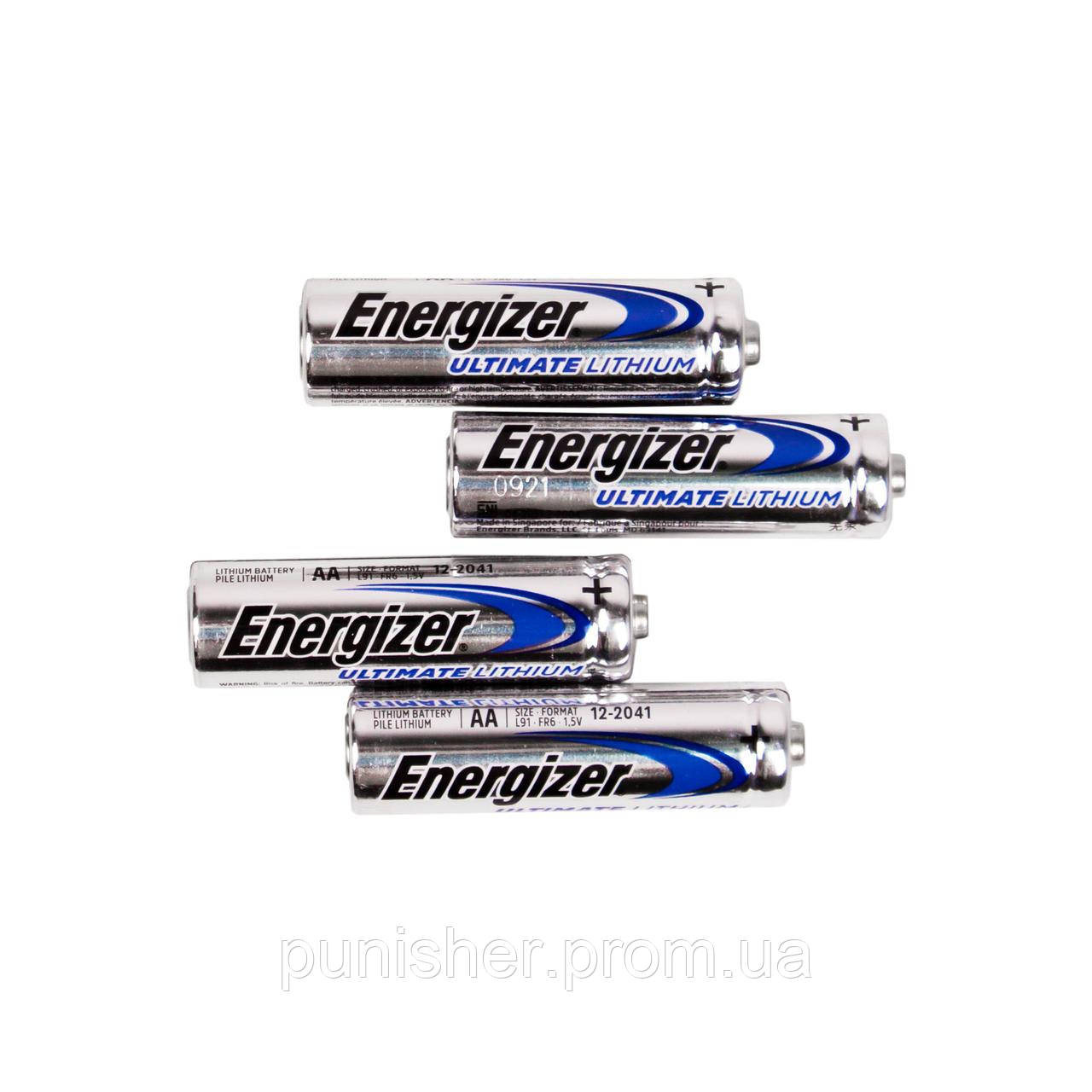 Купити Батарейки Energizer Ultimate Lithium AA 24 шт (1,5V), Срібний ...