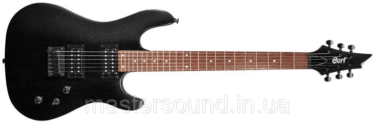 Електрогітара Cort KX100 (Black Metallic), фото 1