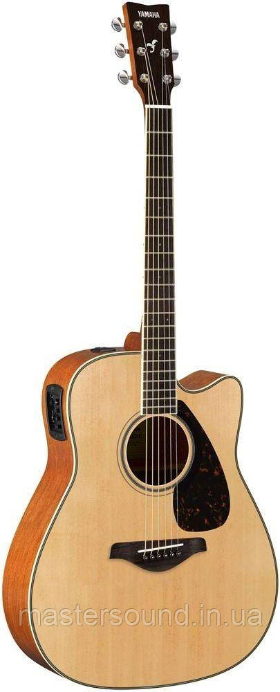Електро-акустична гітара Yamaha FGX820C (Natural), фото 1