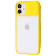 Apple iPhone 11 Pro Max Чохол-накладка Camera Matte Yellow