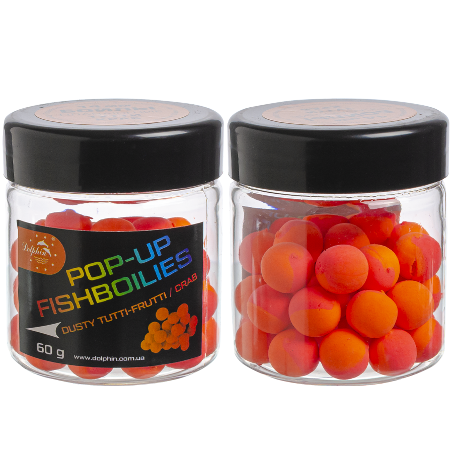 Бойли Dolphin Pop-up тутті/краб 14mm 60g