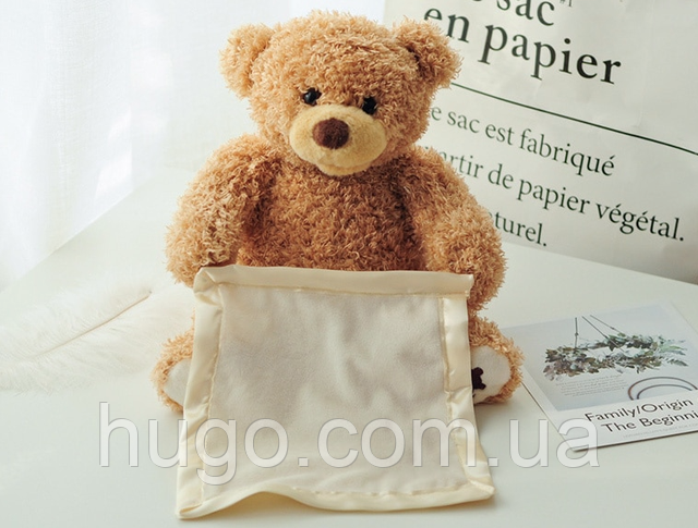 Интерактивная мягкая игрушка "Говорящий мишка" / Мишка который играет в ...