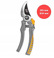 Секатор садовий тефлон Richmann SK-5 205 мм діаметр різу 20 мм (C0353)