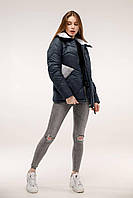 Практична фірмова жіноча демісезонна стьобана куртка