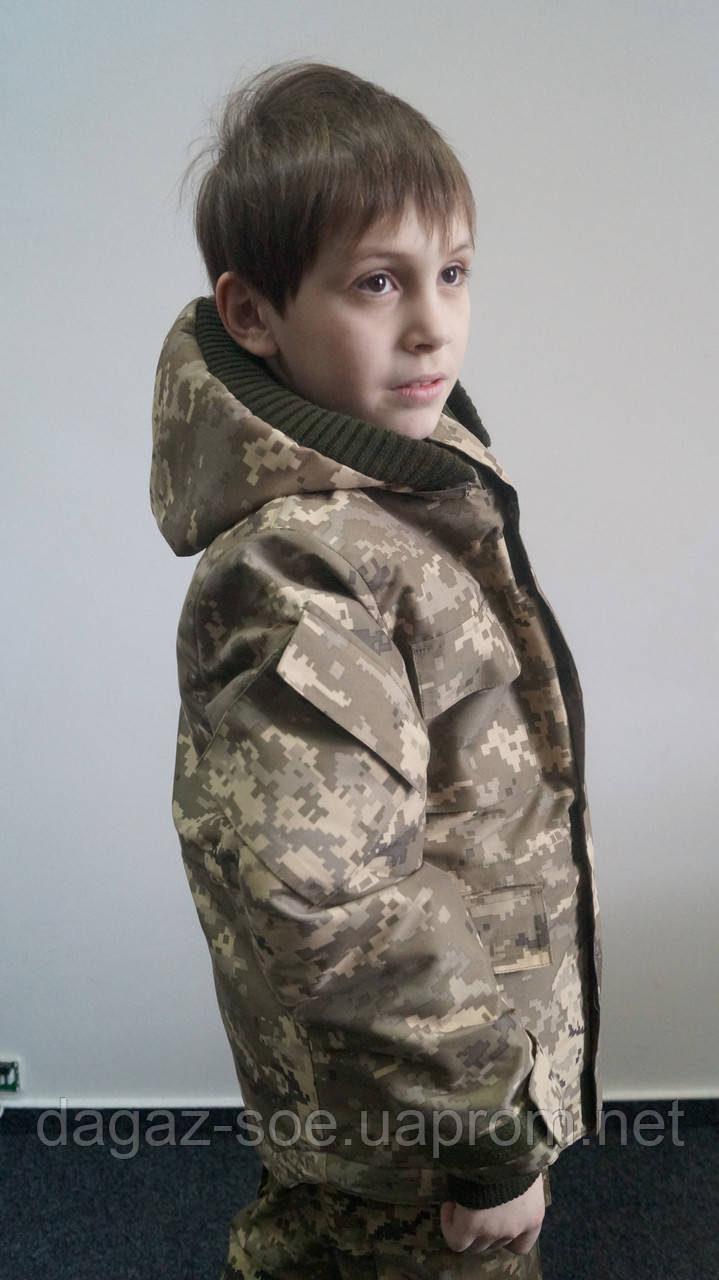 Куртка дитяча камуфляж - фото 1 - id-p253089669