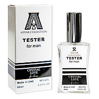 Тестер Attar Collection Crystal Love For Him мужской, 60 мл