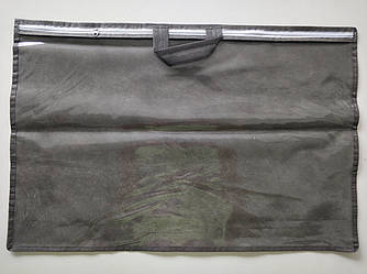 Упаковка для домашнього текстилю, подушки (40х60 см, ПВХ 90, сіра, 10 шт/упаковка)