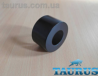 Чорний високий плоский декоративний фланець D67 висота h 40 мм Black, внутрішній розмір 1" (d33 мм) ThermoPulse