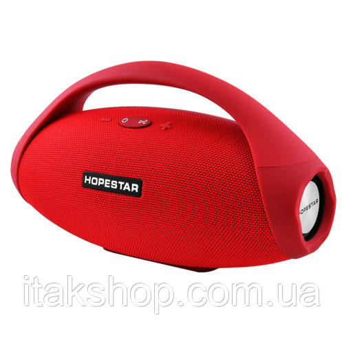 Бездротова Bluetooth колонка mini speaker Hopestar H31 Power bank 35Вт Червоний