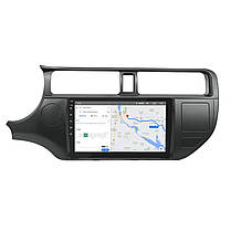 Штатна магнітола Lesko для Kia Rio III 2011-2015 екран 9" 2/32Gb/Wi-Fi Base GPS Android кіа, фото 4