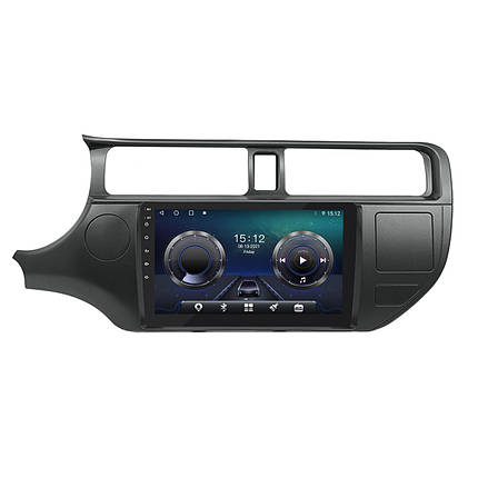 Штатна магнітола Lesko для Kia Rio III 2011-2015 екран 9" 4/32Gb/4G/Wi-Fi/CarPlay Android Кіа, фото 1